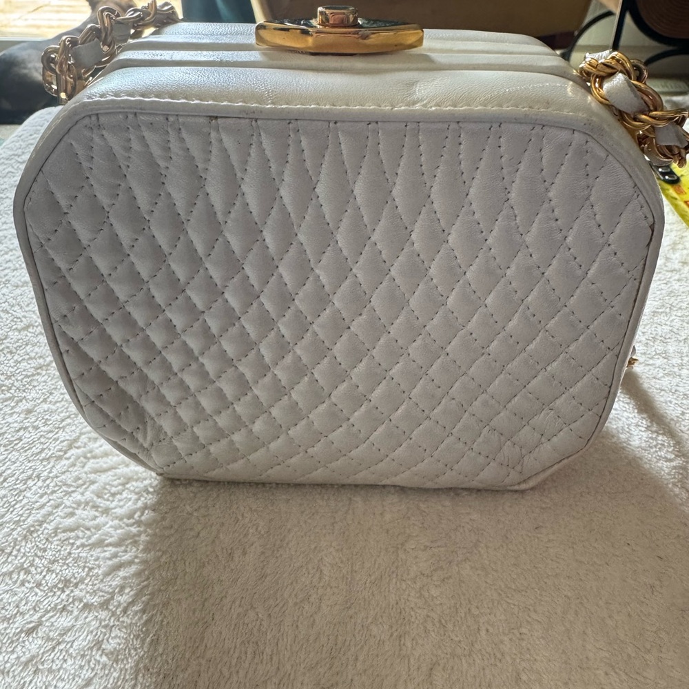 Bally Quilted Leather Mini Bag